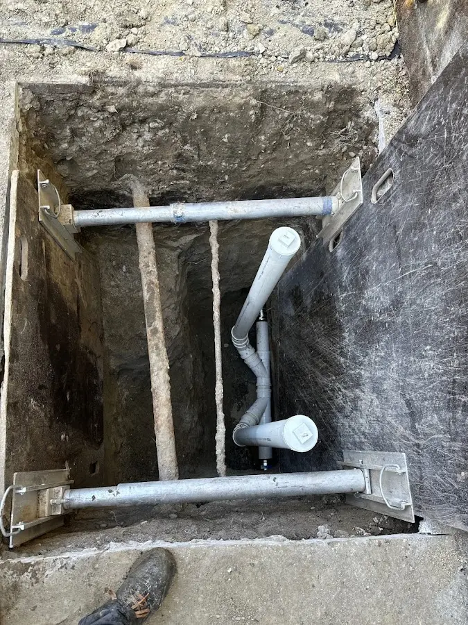 Experienced plumber completing Gas Line Repair work in Harrisburg